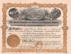 Stock Certificate