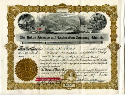 Stock Certificate