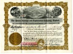 Stock Certificate