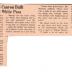 Newspaper Clipping