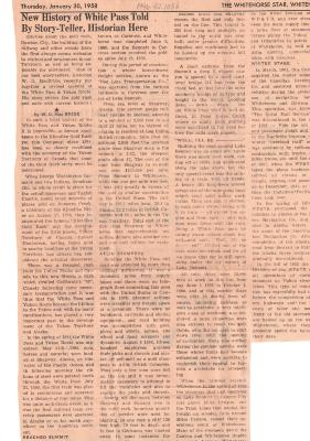 Newspaper Clipping